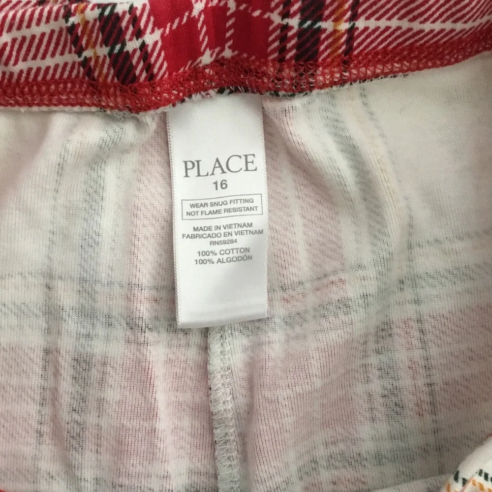 The Children's Place Plaid Leggings Size 16